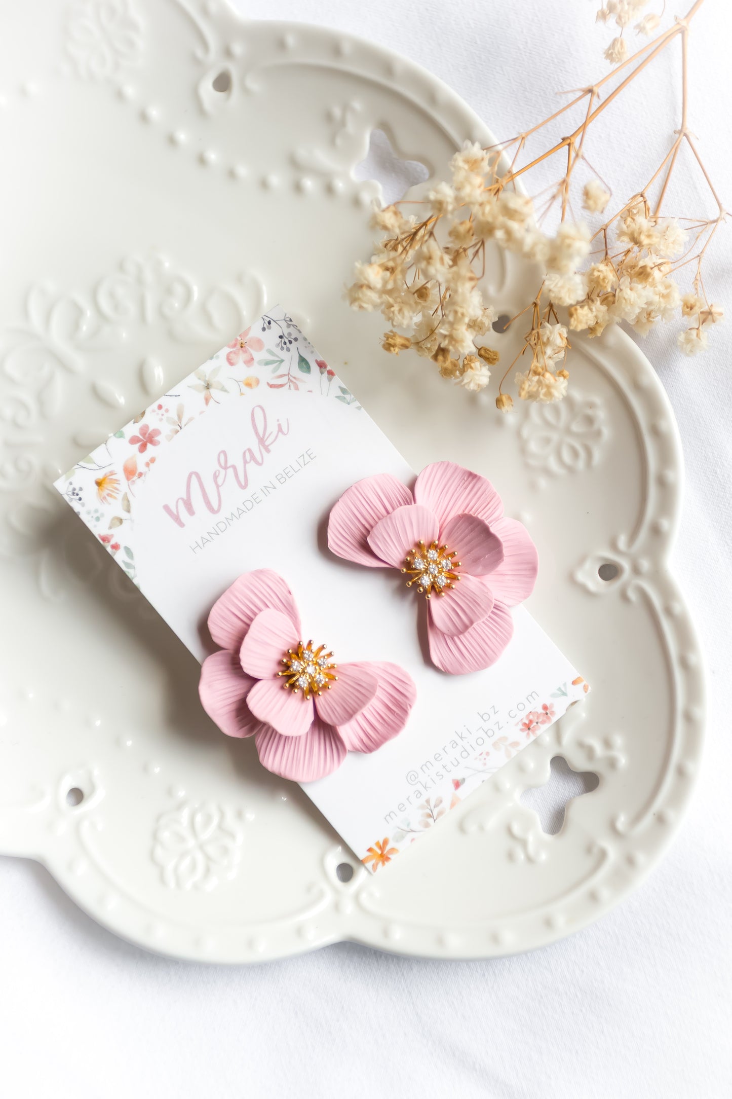 Half Floral (CZ center)