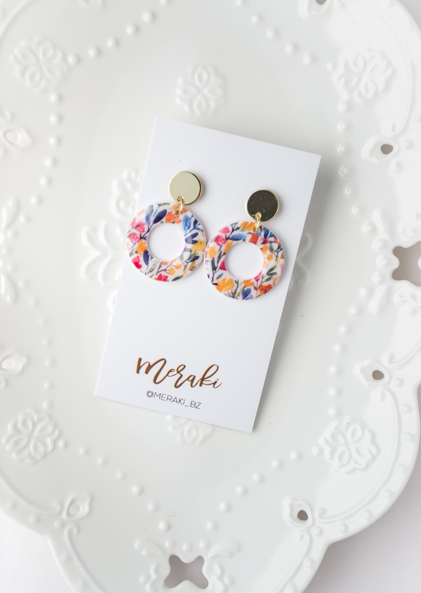 Spring florals (stud)