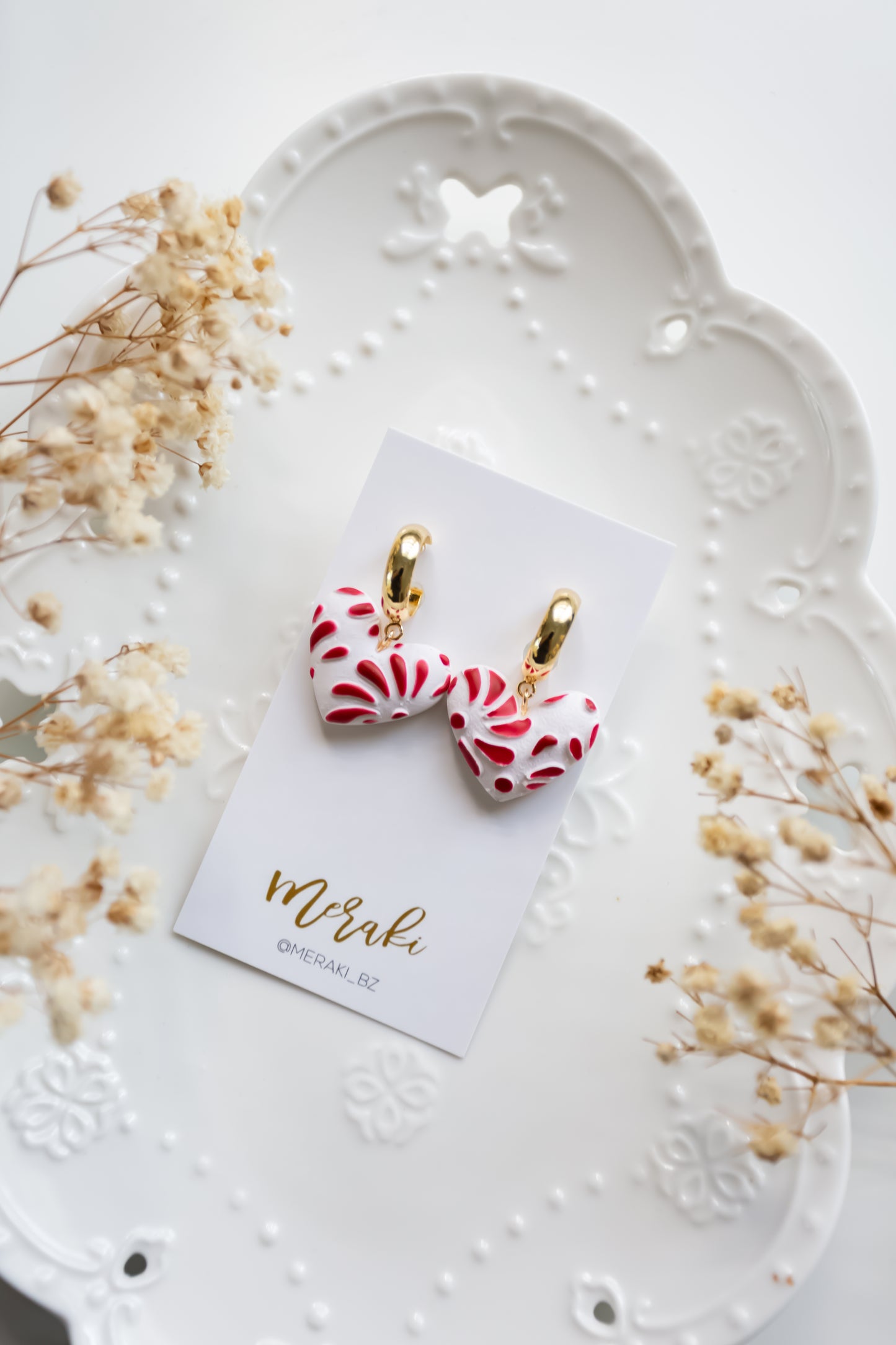 Talavera Heart (Red)