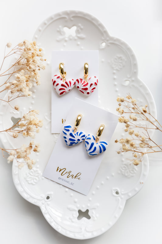 Talavera Heart (Red)