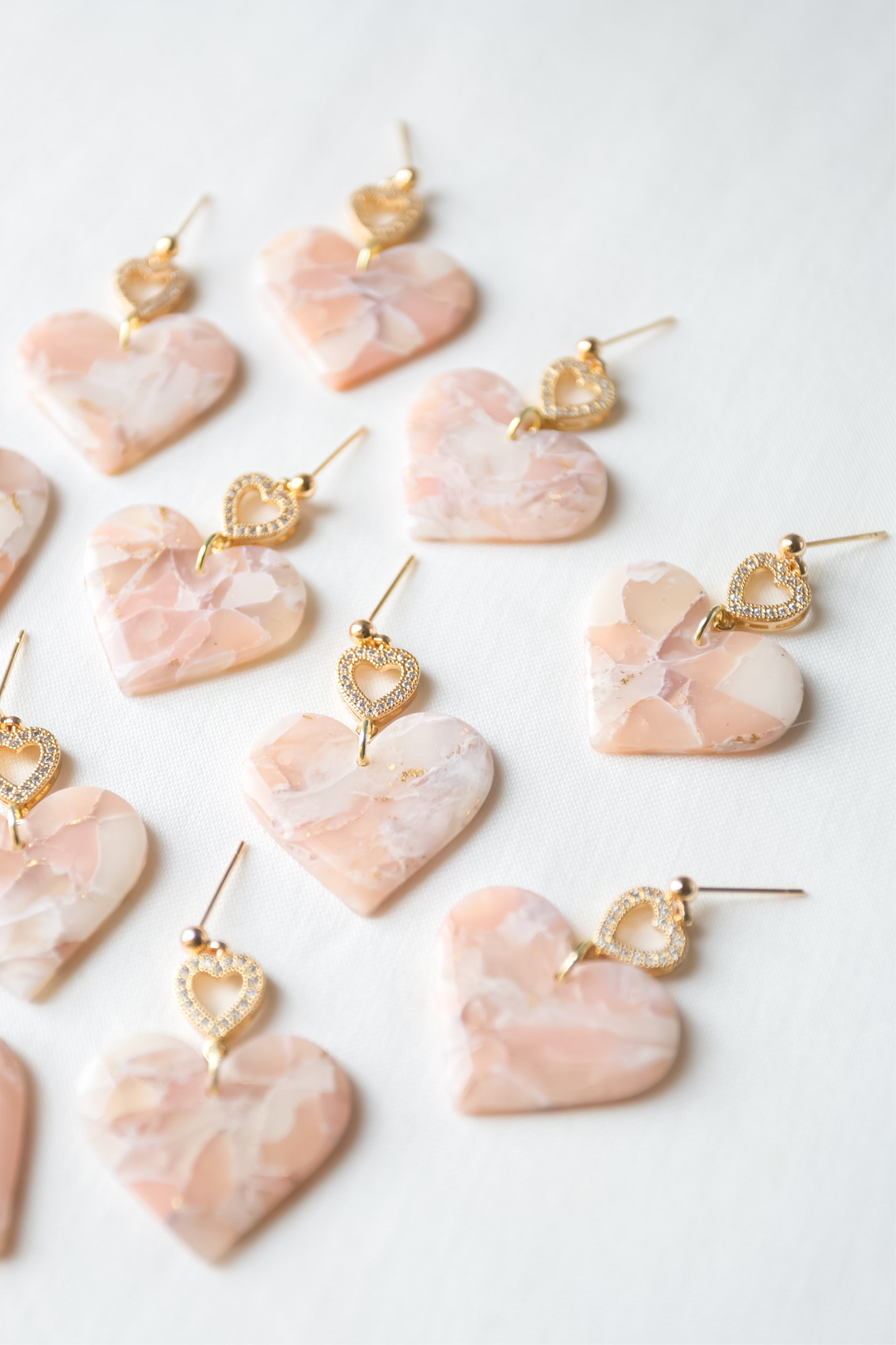 Marble hearts