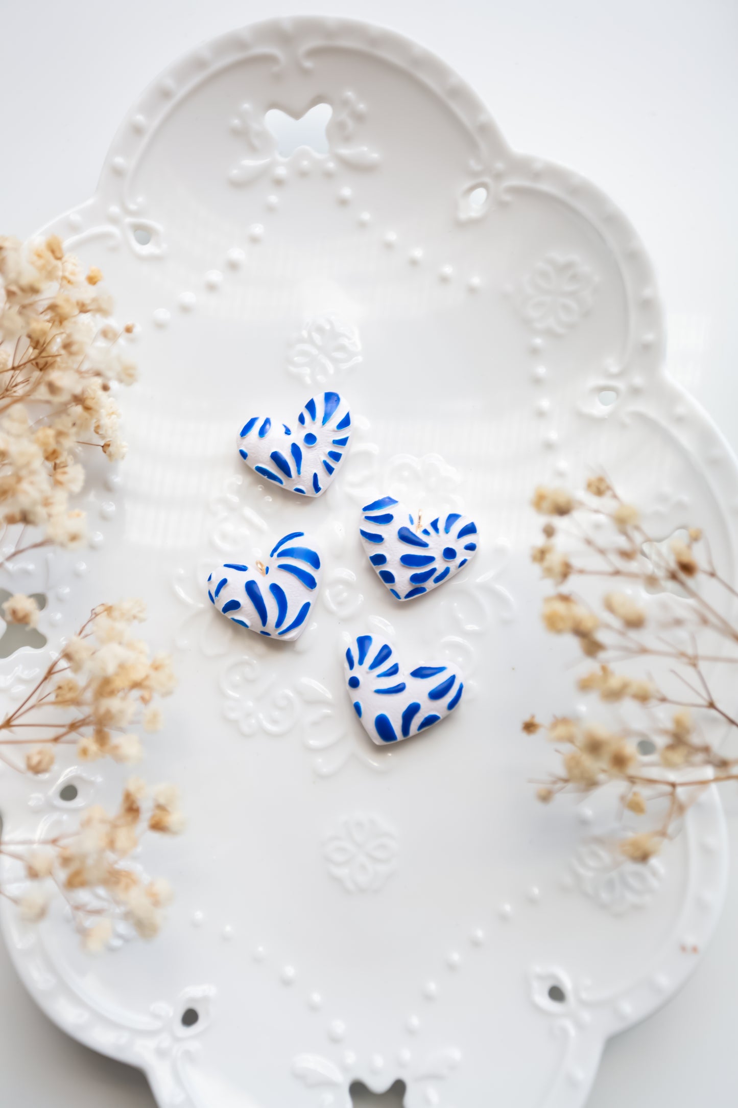 Talavera Heart (Blue)