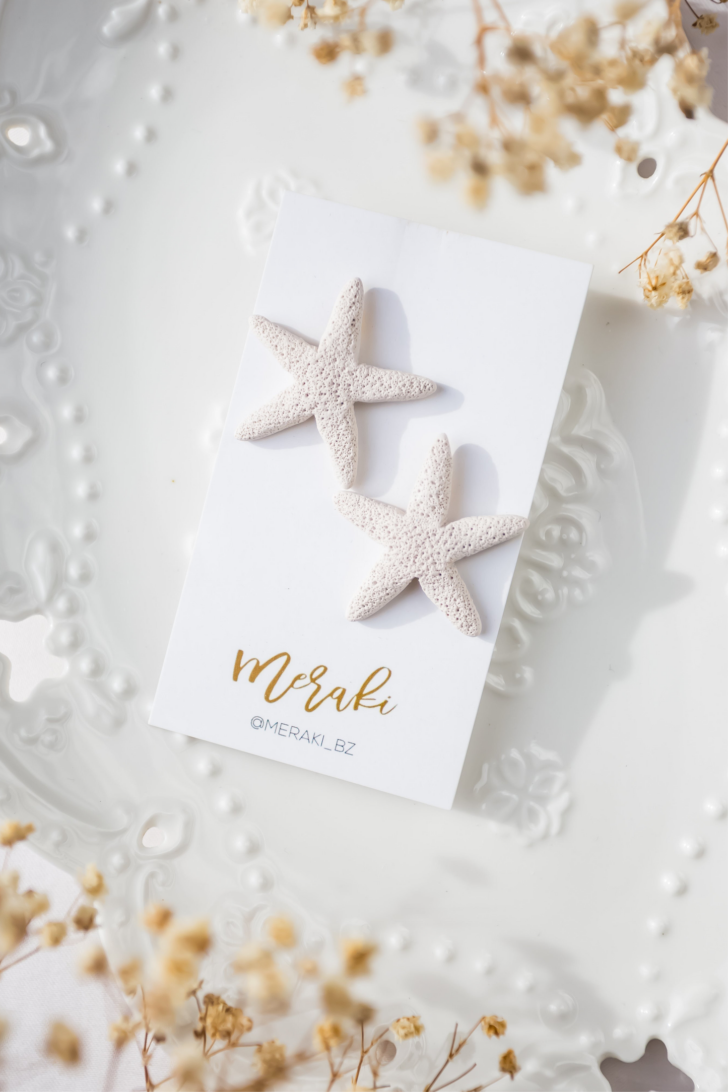 Dried starfish (stud)