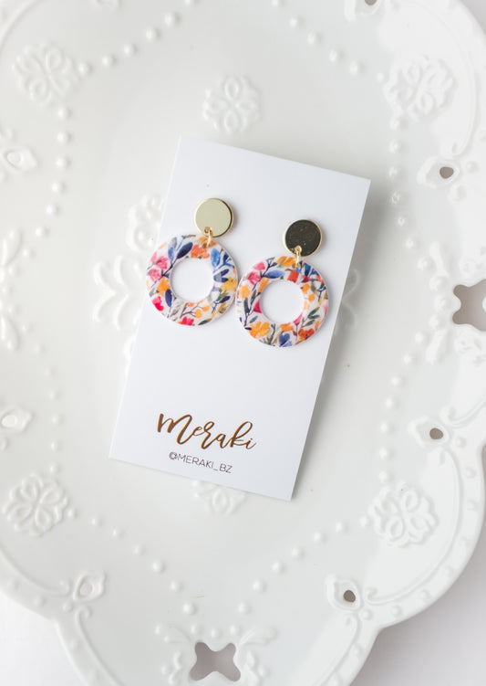 Spring florals (stud)