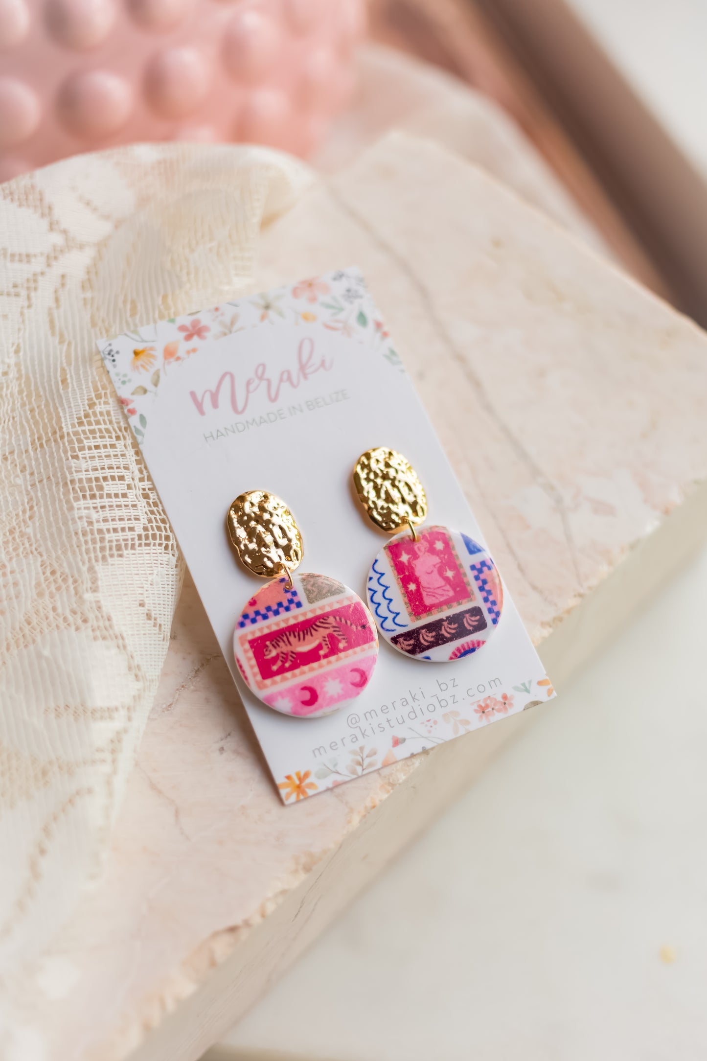 Greek Print Studs