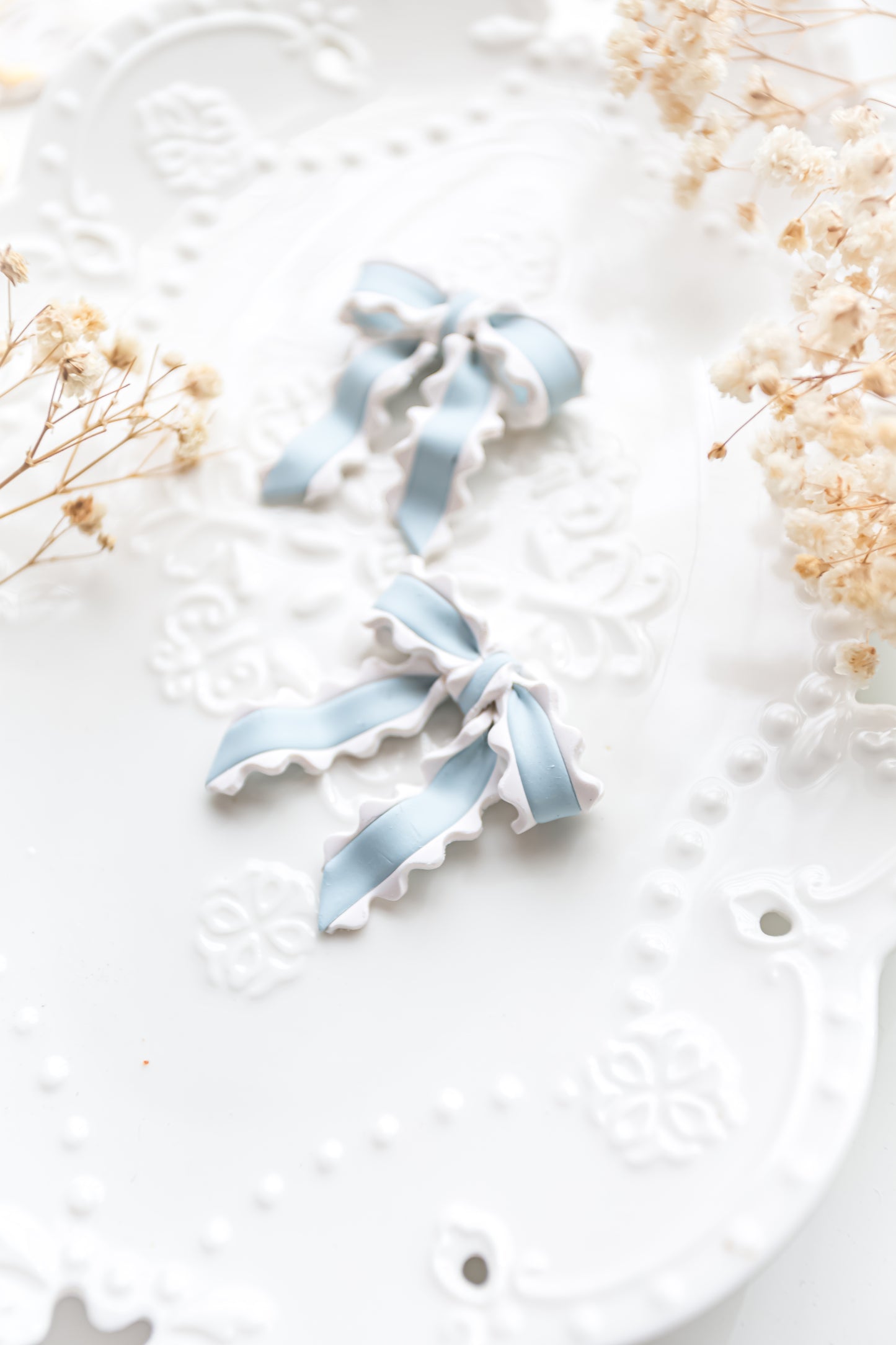 Vintage Blue Bows