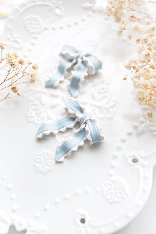 Vintage Blue Bows