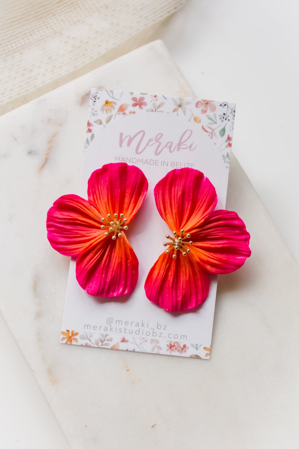 Sunset Half Florals
