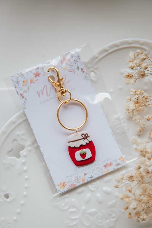 Jam Jar Keychain