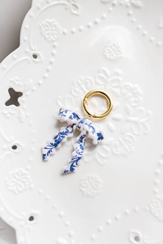 Vintage Bow Keychain